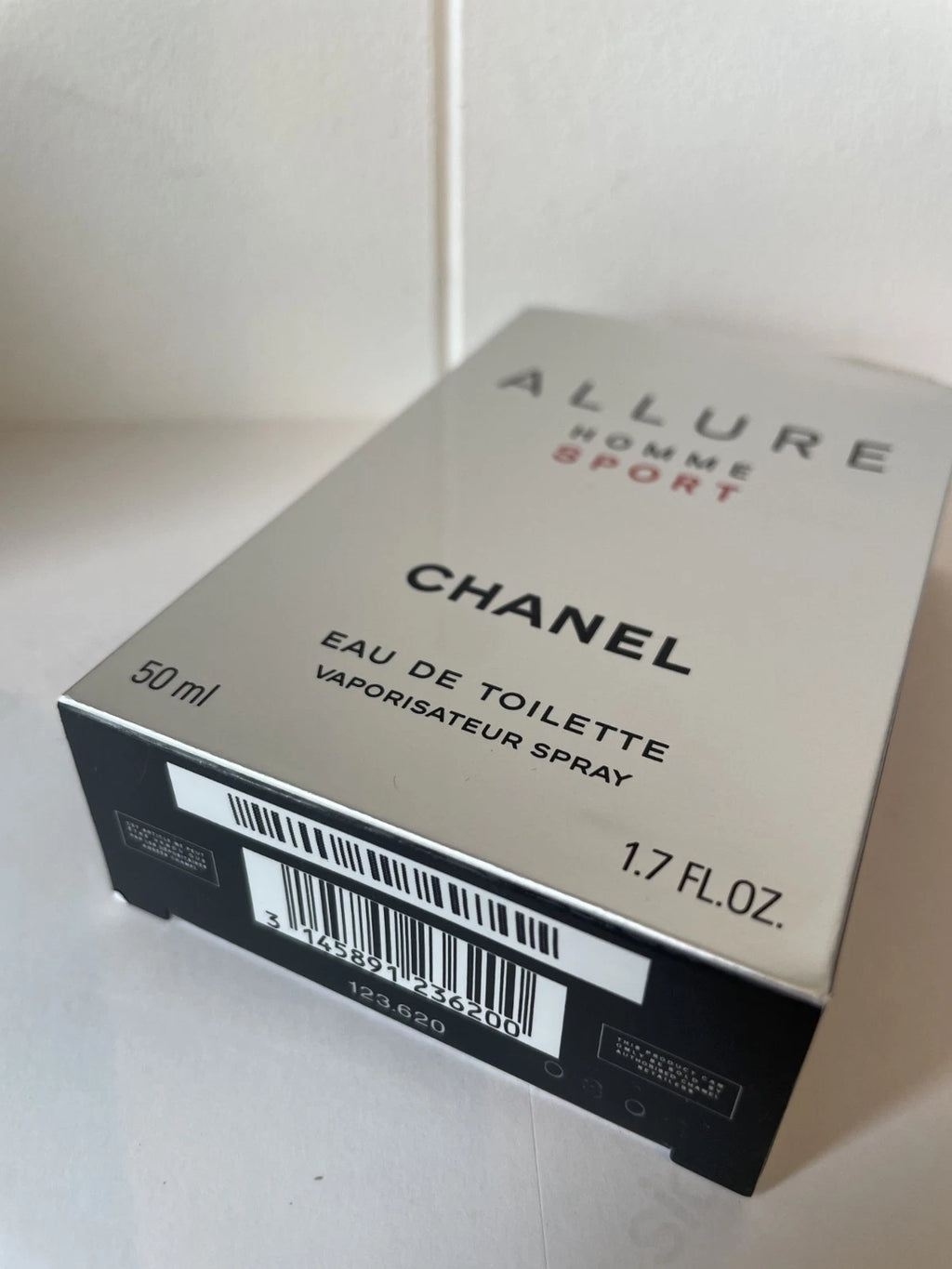 Chanel Allure Homme Sport Eau de Toilette 1.7 oz / 50ml Authentic New Unsealed