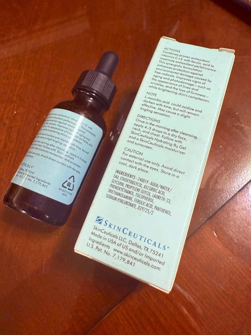 SkinCeuticals C E Ferulic Antioxidant Serum 30ml / 1 fl oz – Vitamin C Facial SerumSkinCeuticals C E Ferulic Antioxidant Serum 30ml / 1 fl oz – Vitamin C Facial SerumSkinCeuticals C E Ferulic Antioxidant Serum 30ml / 1 fl oz – Vitamin C Facial Serum