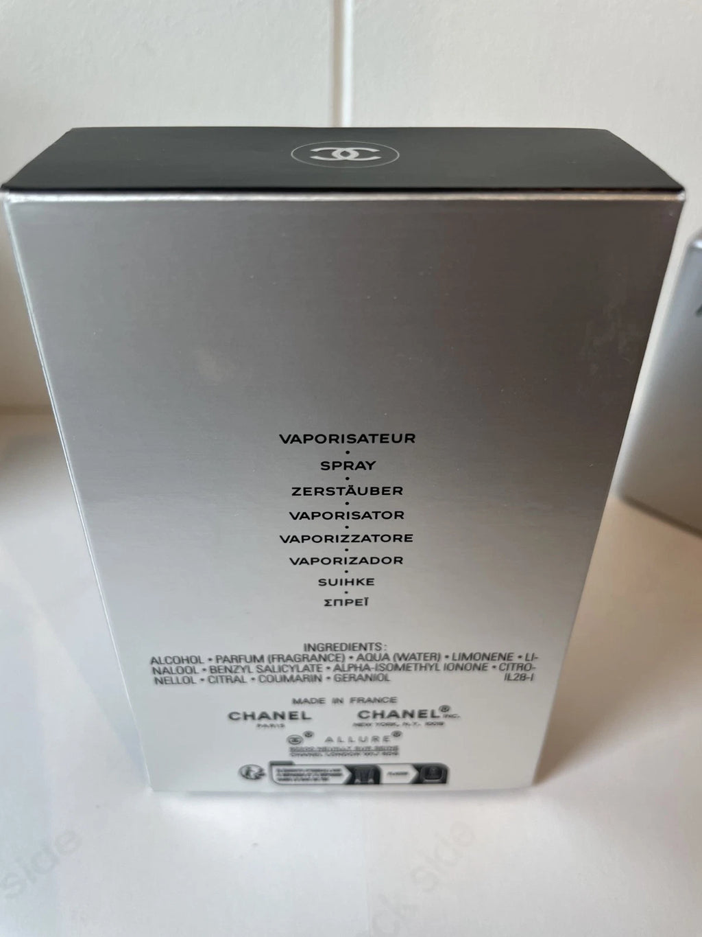 Chanel Allure Homme Sport Eau de Toilette 1.7 oz / 50ml Authentic New Unsealed