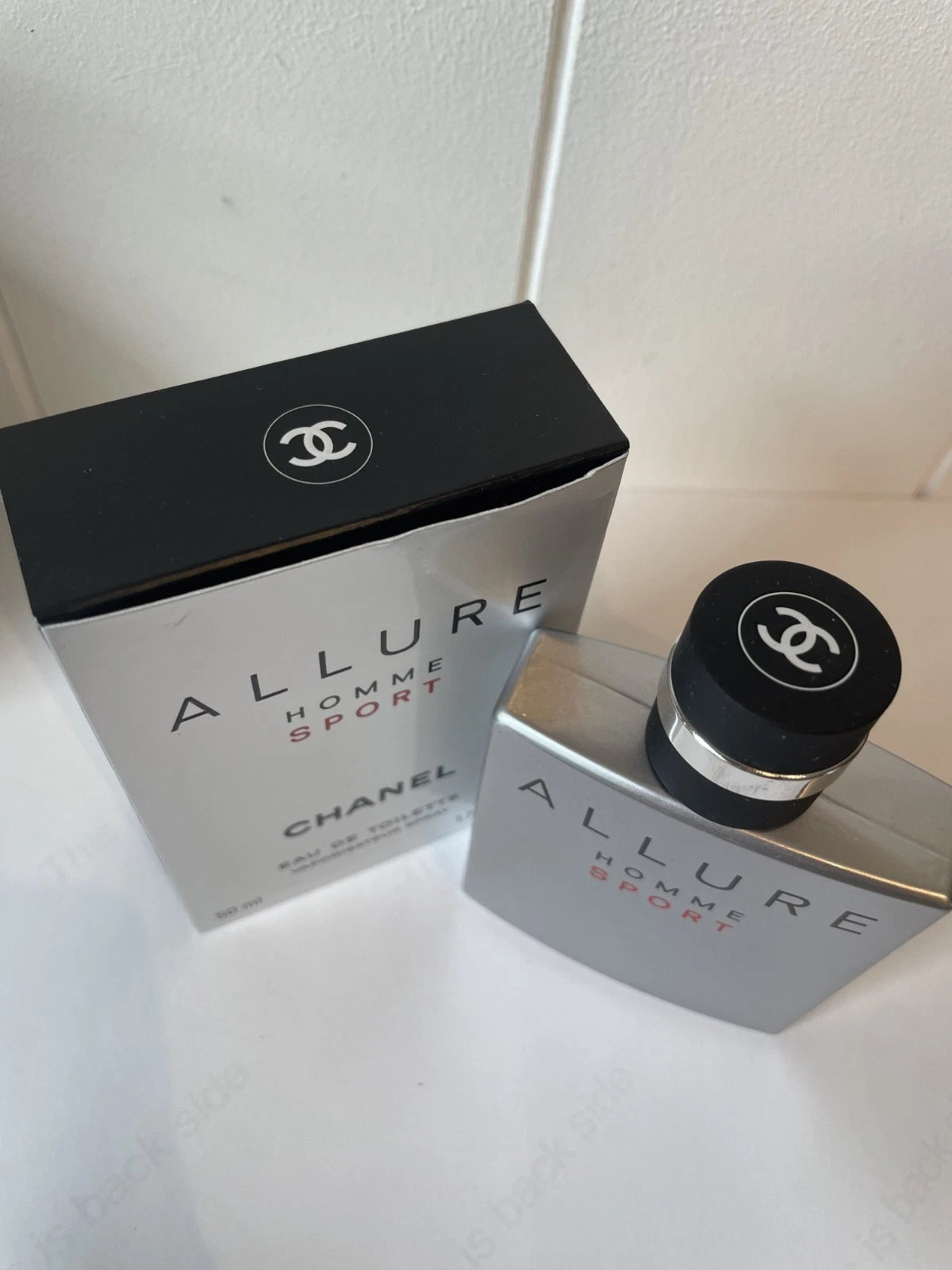 Chanel Allure Homme Sport Eau de Toilette 1.7 oz / 50ml Authentic New Unsealed